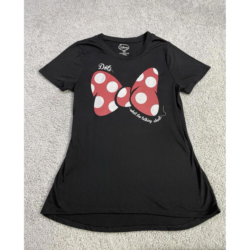 Walt Disney Minnie Mouse Bow "Dots What I'm Talking About" Youth 15/17 XL